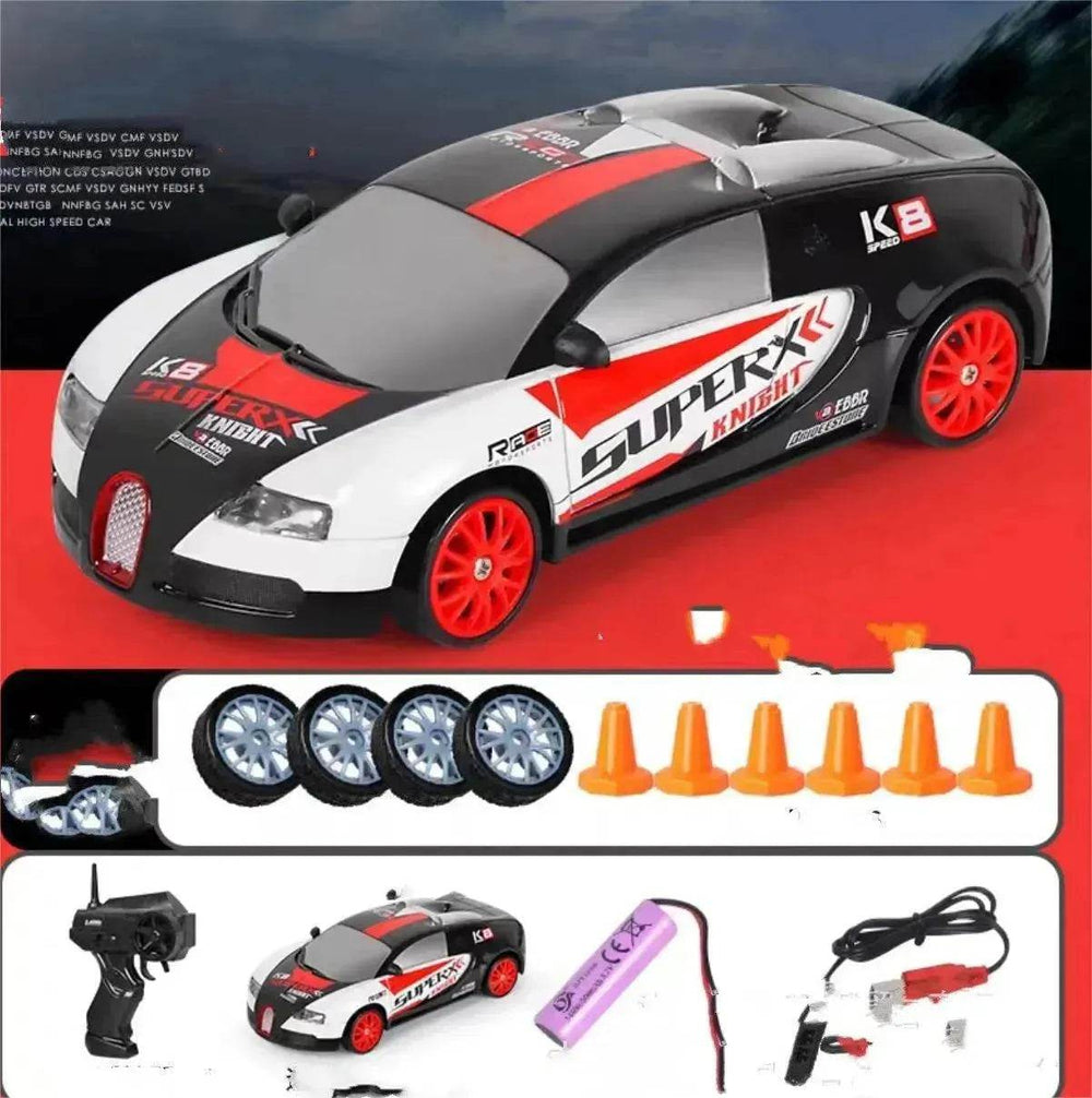 2.4G Drift Rc Car 4WD RC Drift Car Toy Remote Control GTR Model AE86 Vehicle Car RC Racing Car Toy For Children Christmas Gifts - EX-STOCK Canada