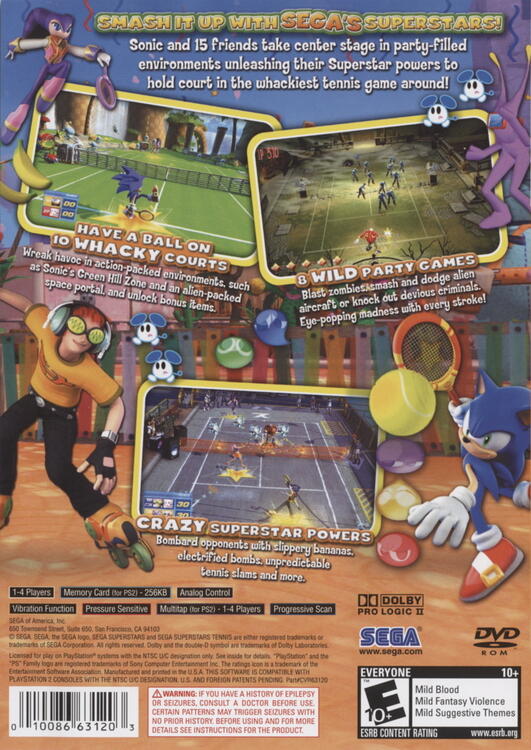 Sega Superstars Tennis 