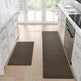 Kitchen Floor Mat Two-piece Set Of Non-slip, Waterproof  Rug And Easy To Scrub For Home, Kitchen - EX-STOCK CANADA
