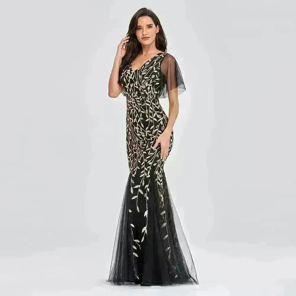 2024 New Spring And Summer Cross-border Elegant sexy Women's Dress - EX-STOCK CANADA