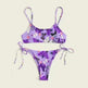 2024 Summer Vibe Flowers Print Sexy Bikini for Beach Swimming Fashion Push Up Swimsuit Womens Clothing - EX-STOCK CANADA