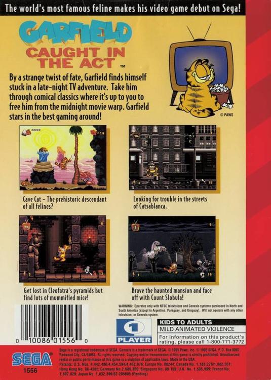 Garfield: Caught in the Act 