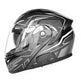 Bluetooth Modular Flip-Up Motorcycle Helmet with FM Radio & Dual Lens | M–XXL