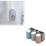 Wall Mounted Automatic Toothpaste Holder Bathroom Accessories Set Dispenser EX-STOCK Canada 