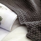 Nordic fringed knit ball blanket wool blanket office air conditioning lunch break blanket shawl blanket sofa leisure blanket blanket EX-STOCK Canada 