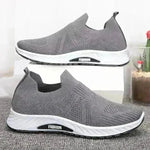 Casual Slip-on Mesh Sports Shoes Flying Woven Soft Breathable  Running Walking Flat Shoes Men - EX-STOCK CANADA