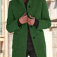 Women's New Vintage Solid Color Button-up Stand-up Collar Woolen Jacket - EX-STOCK Canada