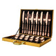 High-end tableware 24 piece set Cool Matching flatware - EX-STOCK CANADA