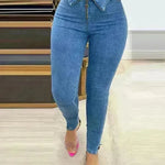 Fashion casual jeans with jeans - EX-STOCK CANADA