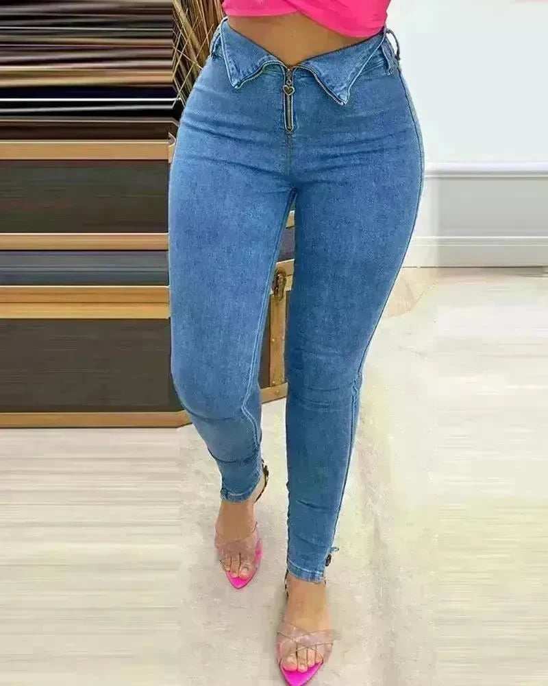 Fashion casual jeans with jeans - EX-STOCK CANADA