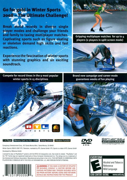 Winter Sports 2008: The Ultimate Challenge 