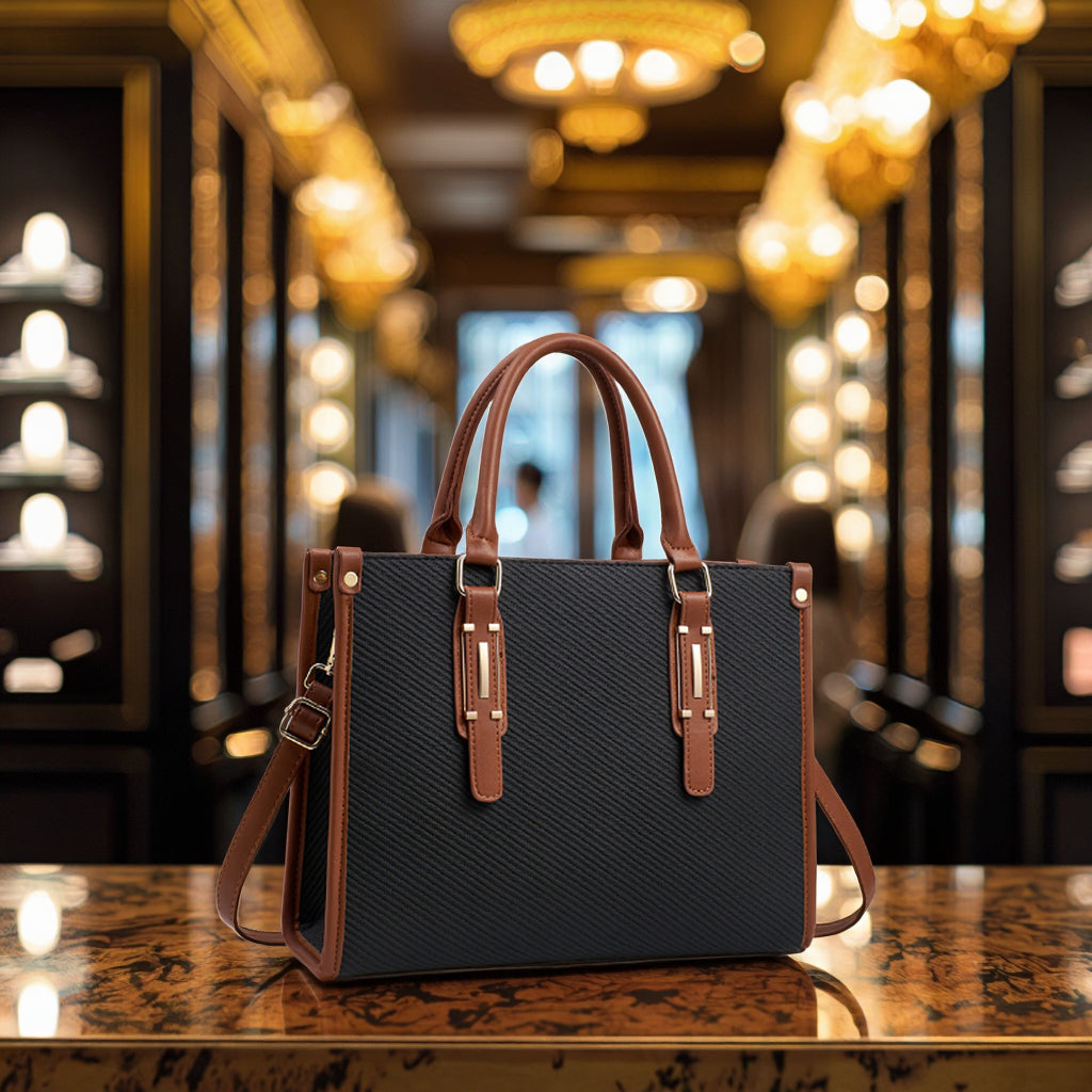 Bolso de Diseñador de Lujo Exquisito - Bolsos de Hombro para Mujer de Alta Calidad en Cuero PU con Forro de Nylon, Cierre Abierto, Cadena, Estilo Elegante y ModernoEX-STOCK Canada 