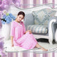 Modal Long Small Floral Pajamas For Women - EX-STOCK Canada