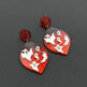 Halloween Day Ornament Colorful Ghost Eyes Funny Acrylic Earrings For Women - EX-STOCK Canada