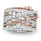 Cross color separation ring - EX-STOCK CANADA