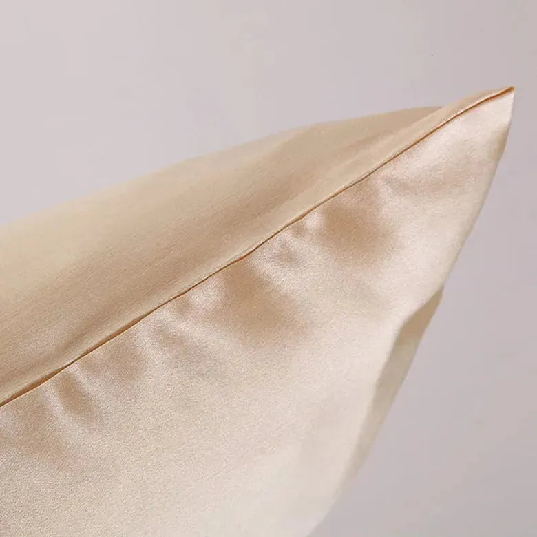 Pillowcase Satin Solid Color Simulation Silk Single Pillowcase Ice Silk Pillowcase - EX-STOCK CANADA