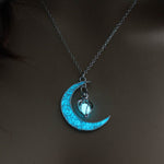 Glowing Pendant Necklaces Silver Plated Chain Necklaces EX-STOCK