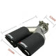 Y Model Compatible For Remus Exhaust  Pipe Tip Muffler Tips Carbon Fiber Stainless Steel Dual Outlet Tails Throat Rear Nozzle - EX-STOCK CANADA