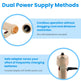 1 Set Multifunctional Electric Aquarium Gravel Cleaner Kit Length Adjustable Automatic Fish Tank Vacuum Cleaner Change Water Wash Sand Filter Dirt Removal EX-STOCK