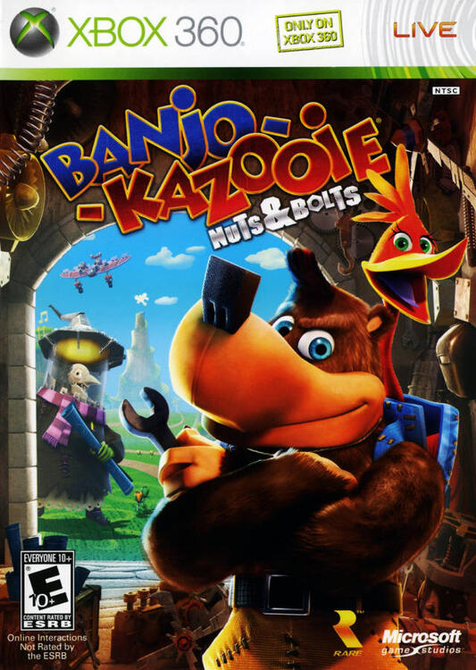 Banjo-Kazooie: Tuercas y Tornillos [Con Mapa] 