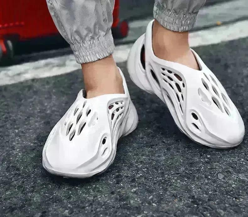 Non Slip Slides Slippers Clogs Closed-toe Garden Shoes Outdoor Sandals Beach Shoes 