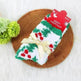 Winter Christmas Stockings Women's Thickened Bow Long Tube Fleece-lined - EX-STOCK CANADA