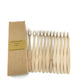 Eco friendly 12 Bamboo toothbrushes - EX-STOCK CANADA