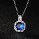 Perfume Bottle Pendant Necklace Women's Full Diamond - EX-STOCK Canada