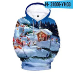 New Funny Christmas Printed Hoodie sweatshirt - EX-STOCK CANADA