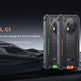 OUKITEL G1 Rugged Smartphone – Triple Camera, Dual SIM, Grey / Green / Orange