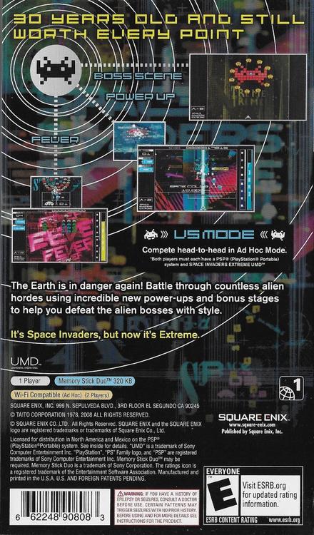 Space Invaders Extreme 
