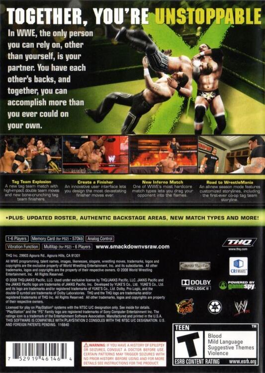 WWE SmackDown vs. Raw 2009  [Greatest Hits] 