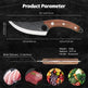 Vikings and Hand Forged Meat Cleaver Professional Chef Knife - EX-STOCK CANADA
