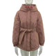 Thermal Jacket Plus Size Tie Down Cotton Winter Hoodie Coat - EX-STOCK CANADA