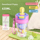 Kids Cartoon Tritan Straw Water Bottle 620ml – 2-in-1 Dual Drinking Lucky Cup | 4 Designs 6