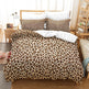 Printed Home Textile Animal Fur Grain Duvet Cover Pillowcase Three-piece Set EX-STOCK Canada 