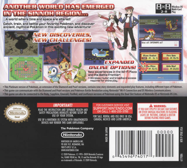 Pokémon Version Platine 