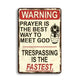 Creativity Retro Metal Home Decoration Tin Painting Novelty Signs - EX-STOCK CANADA
