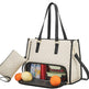 Convenient Commute New Lunch Bag Women's Insulated Lunch Box Women's Leak-proof Large Purse Diagonal Computer Storage EX-STOCK