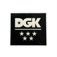 DGK Sticker 3" 5 Star - EX-STOCK Canada