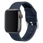 Watch strap solid color silicone watch buckle strap - EX-STOCK CANADA
