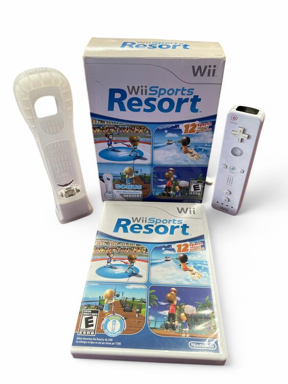 Wii Sports Resort-Bundle mit Wii MotionPlus und Wii-Fernbedienung 
