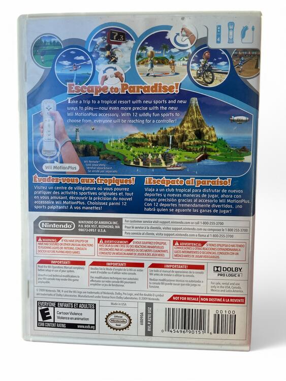 Wii Sports Resort-Bundle mit Wii MotionPlus und Wii-Fernbedienung 