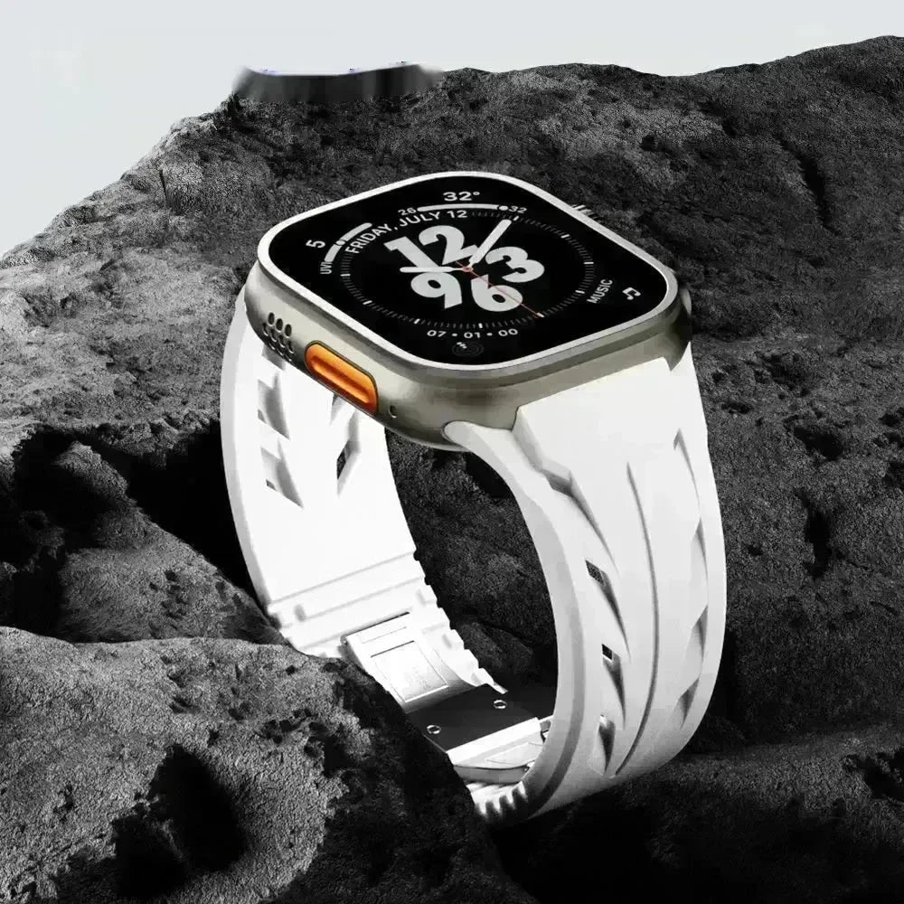 Watch Class Fluororubber Silicone Watch  Strap - EX-STOCK CANADA