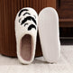 Funny Bat Slipper Halloween Pumpkin Flat Indoor House Shoes For Women Men Soft Plush Cozy Horror Fashion Halloween Gifts EX-STOCK
