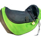 Green Pet Sling Carrier Bag – Breathable Mesh Shoulder Bag for Small Dogs & Cats | S & M | 5 Colours