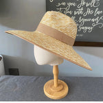 Summer Travel Leisure French Retro Hat Women's Top Wide Brim Straw Sun Hat for women