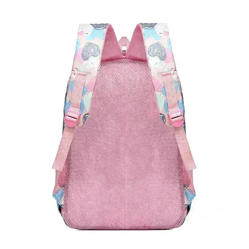 Student Schoolbag Children's Portable Burden Alleviation Large Capacity Bookbag Backpack - EX-STOCK CANADA