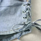 Fashionable And Personalized Bow Denim Shorts For Women - EX-STOCK CANADA