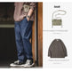 Vintage Denim Washed Elastic Waist Loose Jeans Cityboy Wide Leg Tapered Pants Men - EX-STOCK CANADA